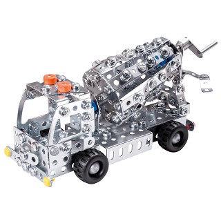 Constructie set - truck cement mixer - 340 onderdelen